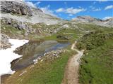 Lech da Sompunt - Col de Puez / Puezkofel